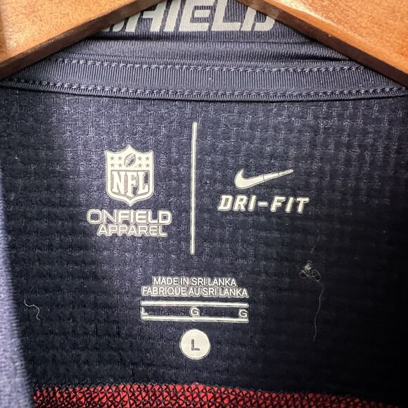 Nike Hyperwarm Shield Shirt New England Patriots NFL On Field Long Sleeve Men L - Picture 3 of 6